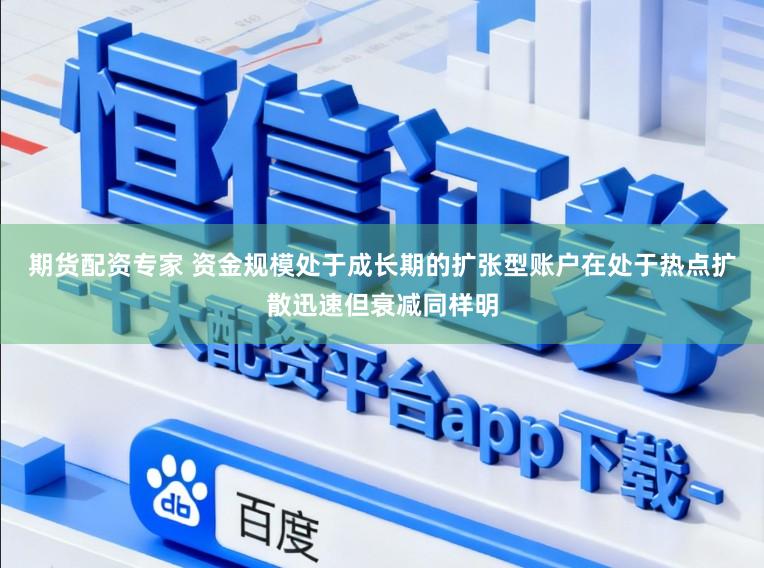 期货配资专家 资金规模处于成长期的扩张型账户在处于热点扩散迅速但衰减同样明